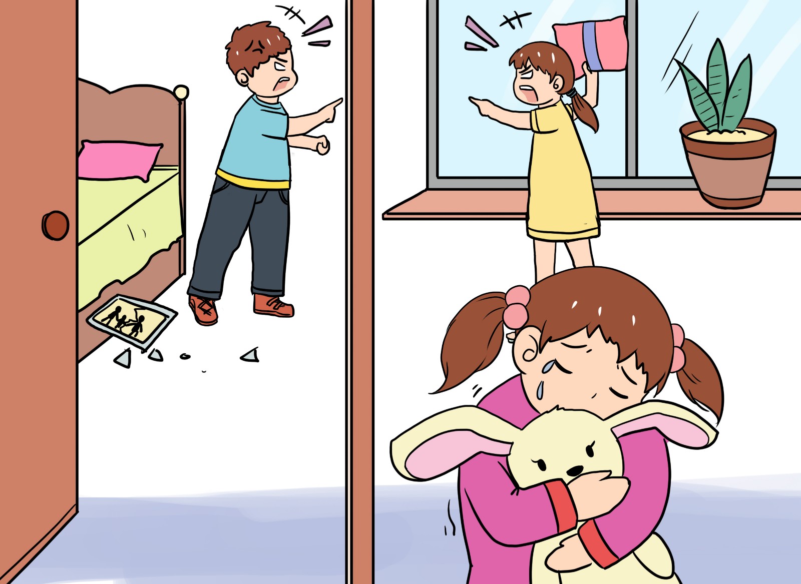 孩子眼中最好的家